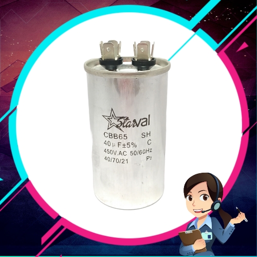 CAPACITOR 40MF/450VAC MARCHA