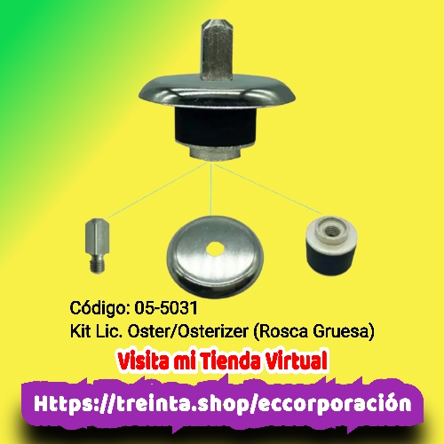 KIT ACOPLE LIC.OSTER ROSCA GRUESA