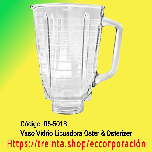 VASO VIDRIO LIC. OSTER