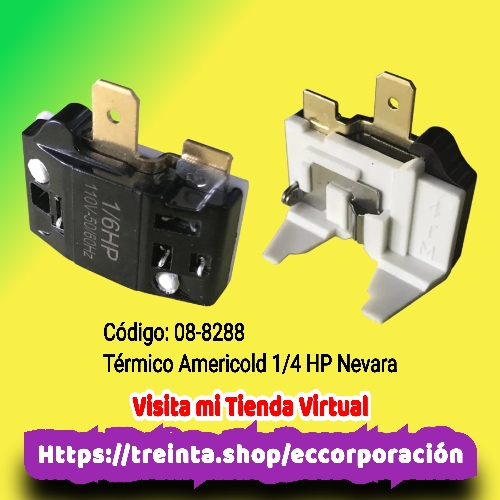 TERMICO AMERICOLD 1/4 HP NEVERA