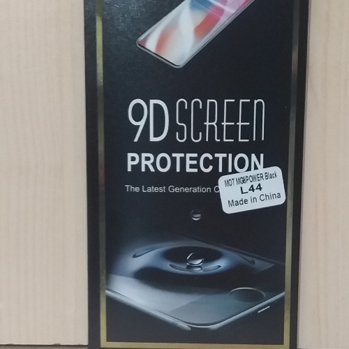 Vidrio Moto G8 power Black
