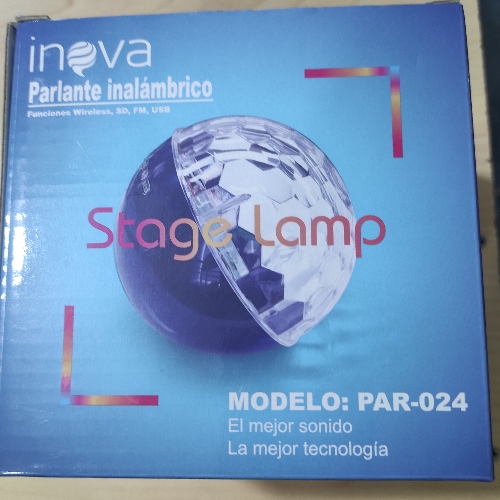 Parlante inalámbrico inova led