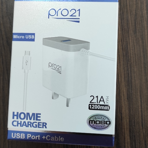 Cargador pro21 v8 2.1A