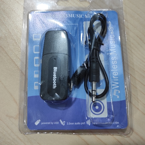 Receptor y transmisor Bluetooth (azul)