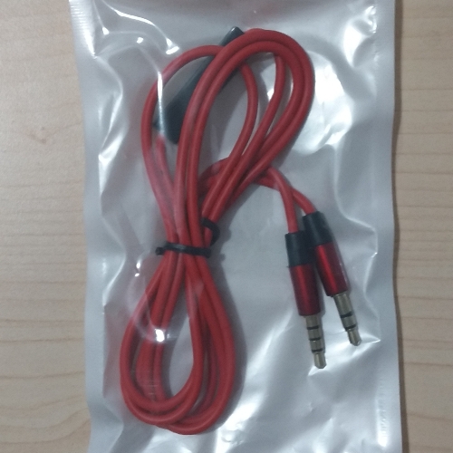Cable auxiliar microfono netmak