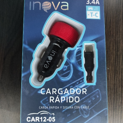Cargador Inova tipo C 3.4A auto