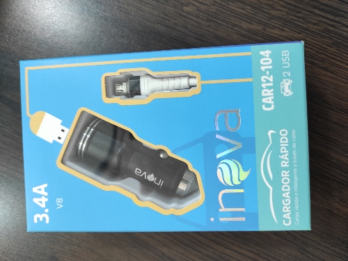 Cargador INOVA v8 CAR12-104 3.4 A