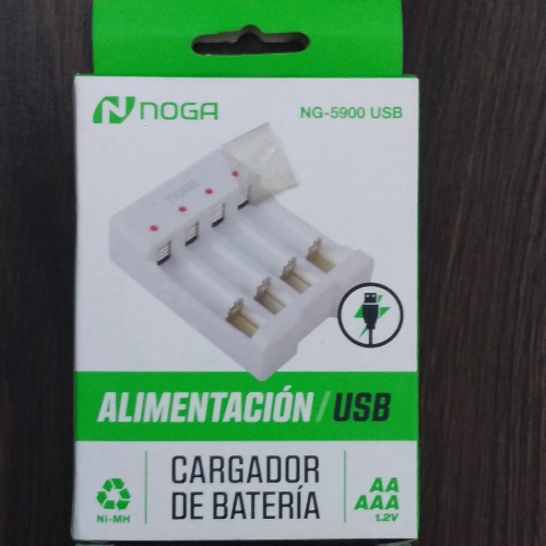 Cargador de batería Noga Usb