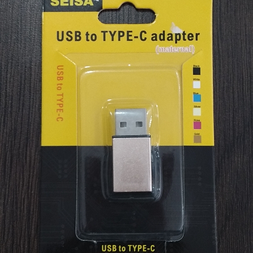 Adaptador seisa USB A tipo C