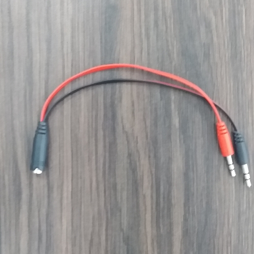 Cable 2 plug a  1 plug hembra
