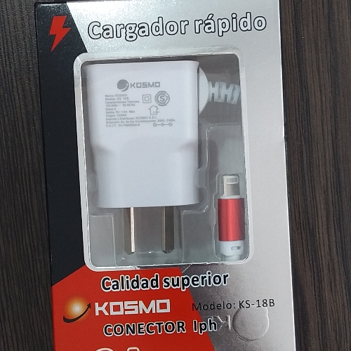 Cargador Kosmo iph 2.75A
