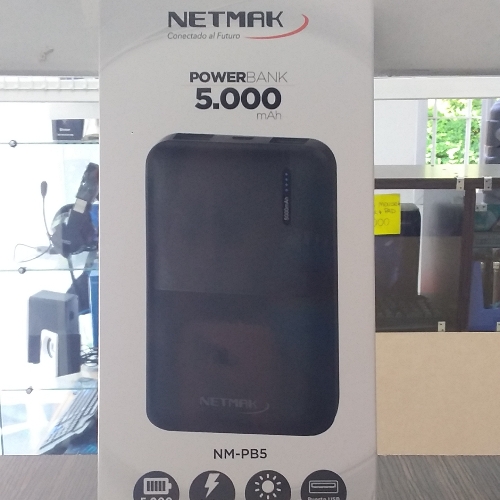 Cargador portátil Netmak 5000