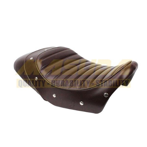 Asiento universal chopper remaches