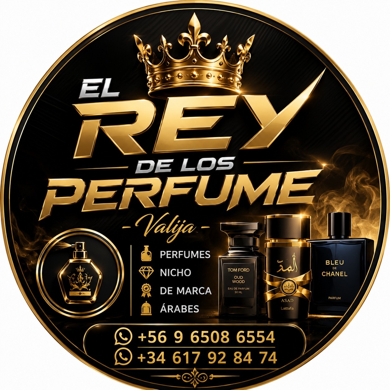 EL REY DE LOS PERFUME valija