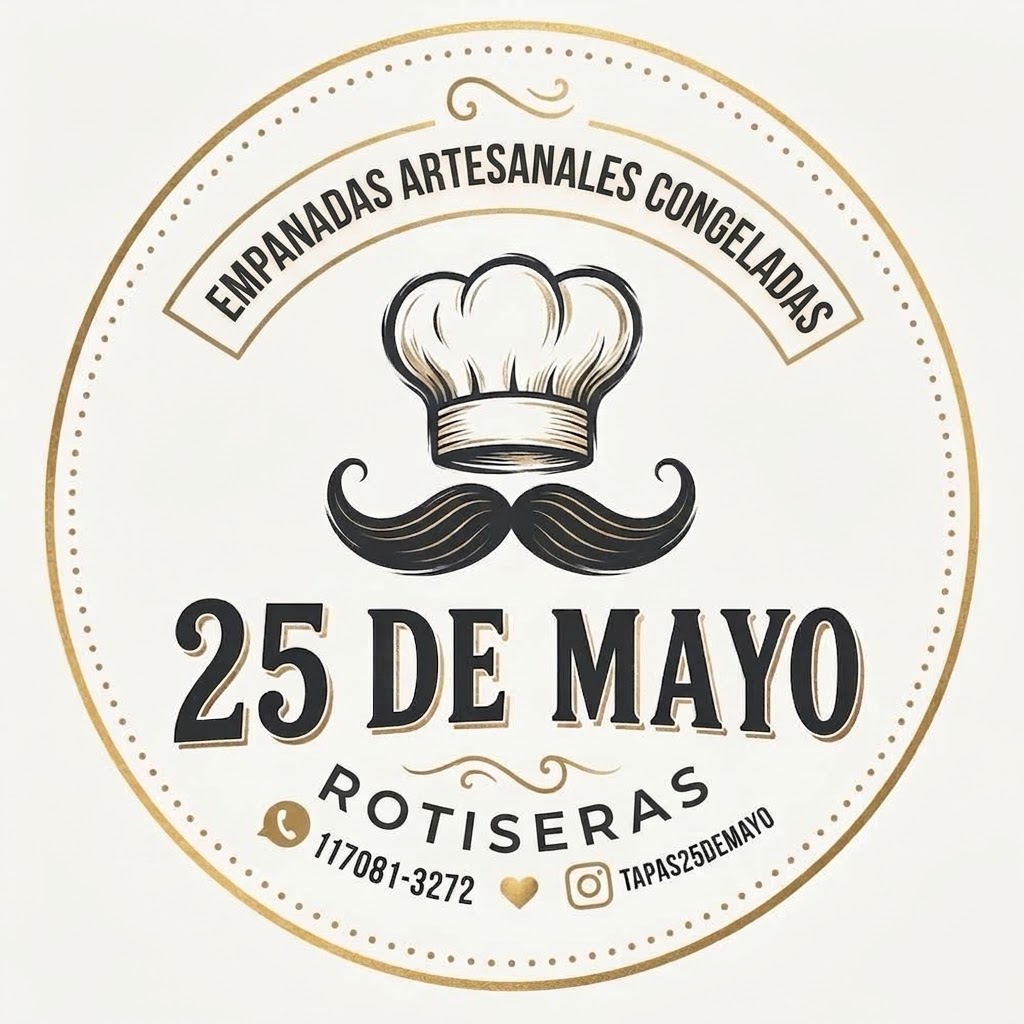 Empanadas congeladas rotiseras 25 de mayo