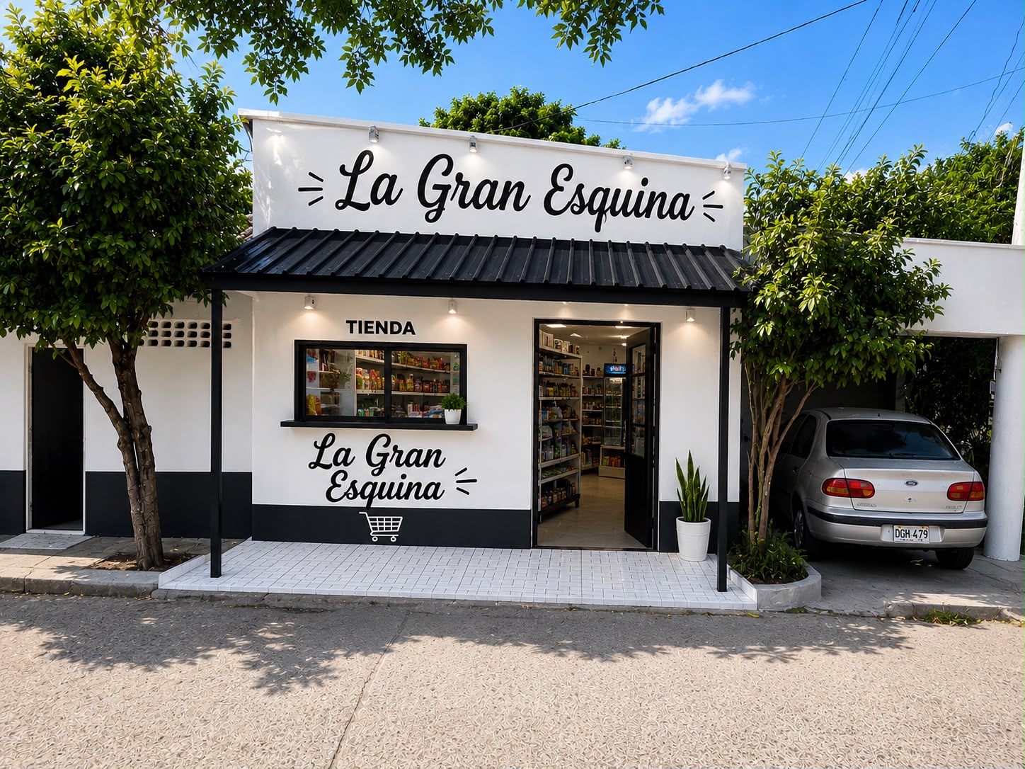 Tienda gran esquina