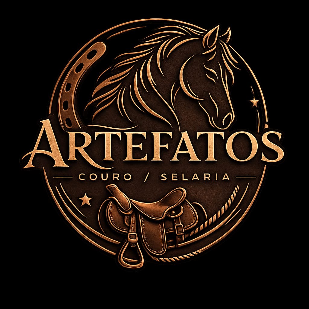Artefatos couro selaria