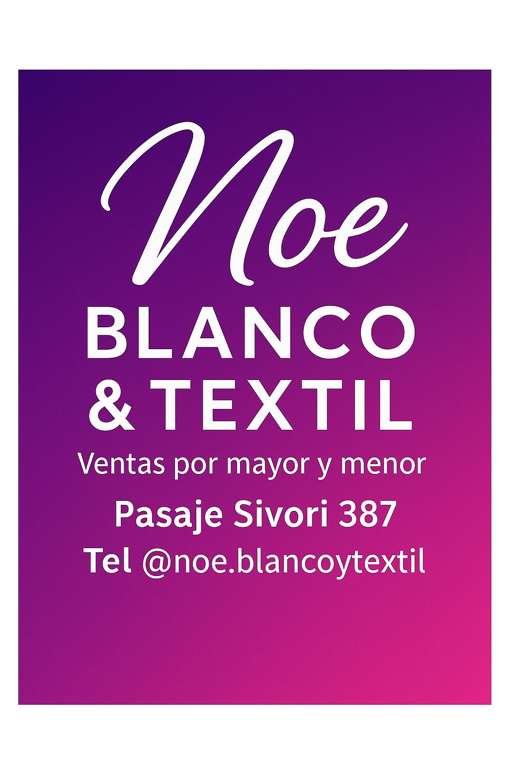 Noeblancoytextil