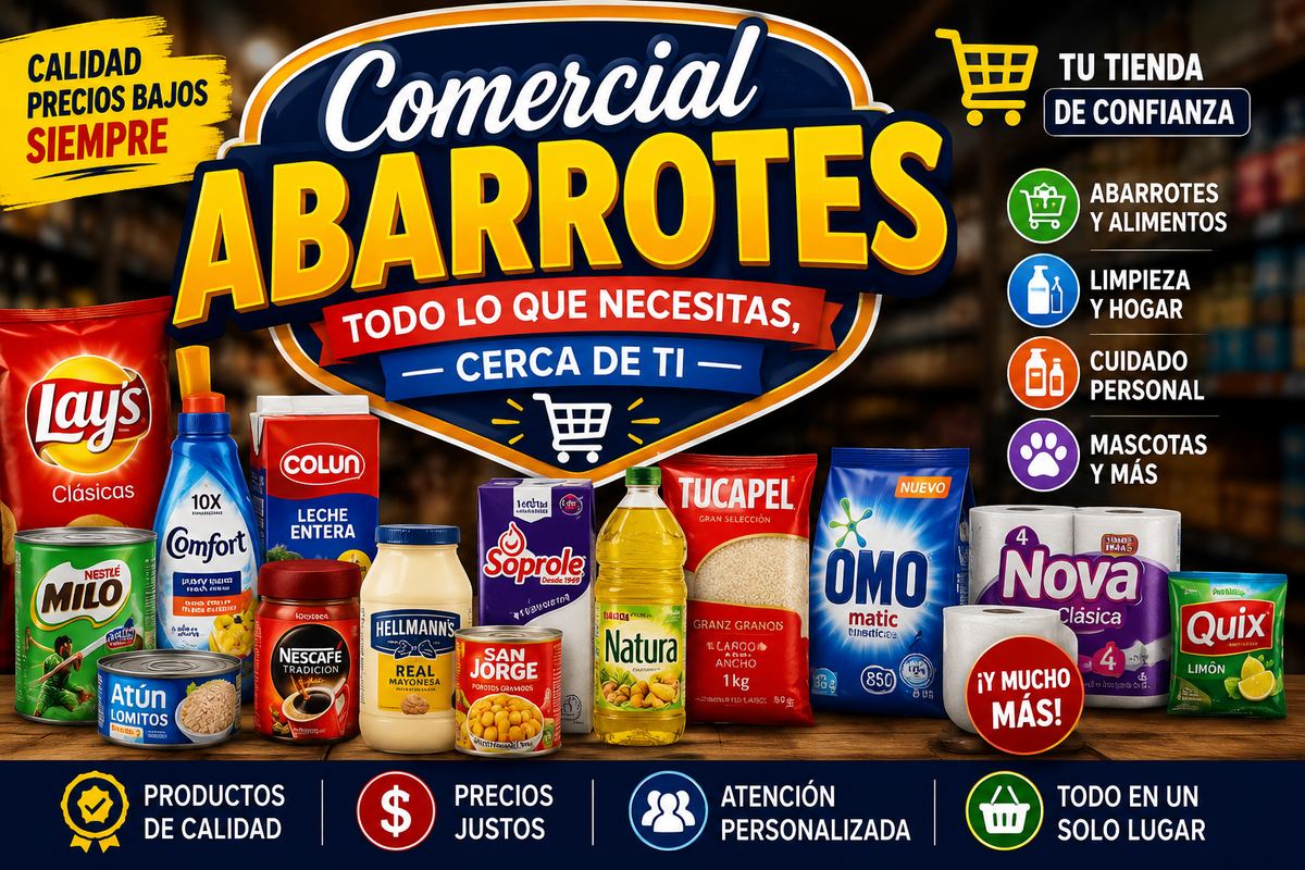 Comercial abarrotes