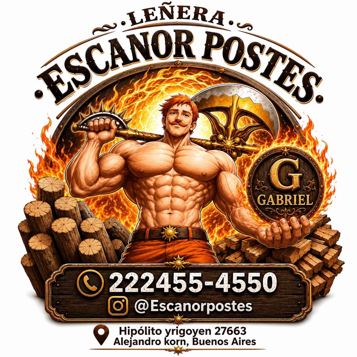 ESCANOR POSTES Y LEÑA