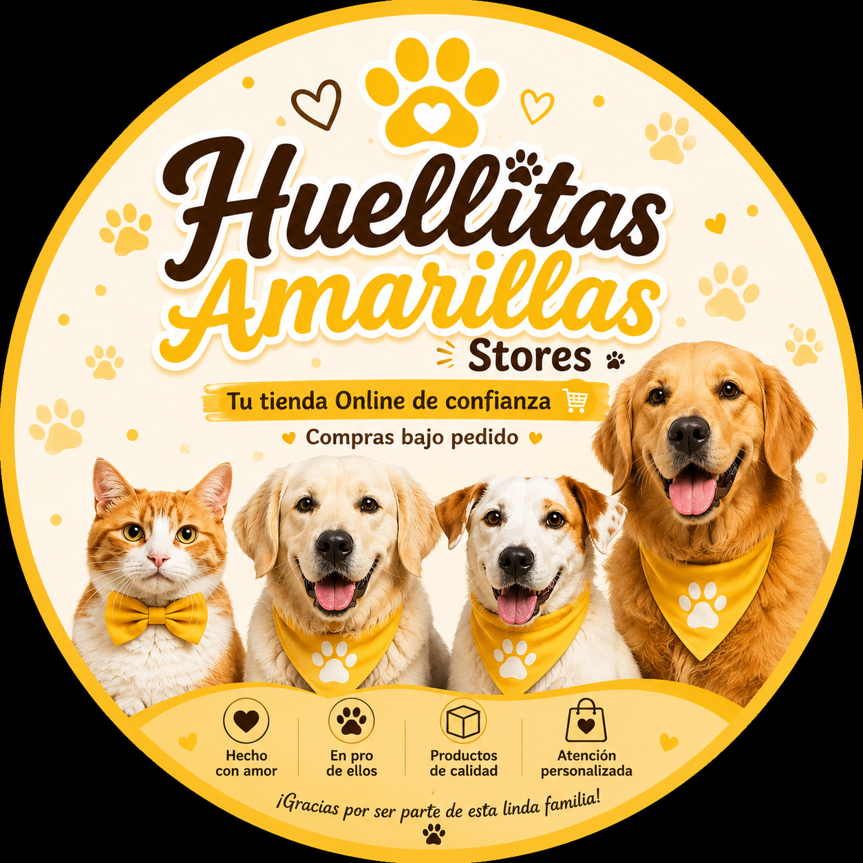 Huellitas amarillas Store's