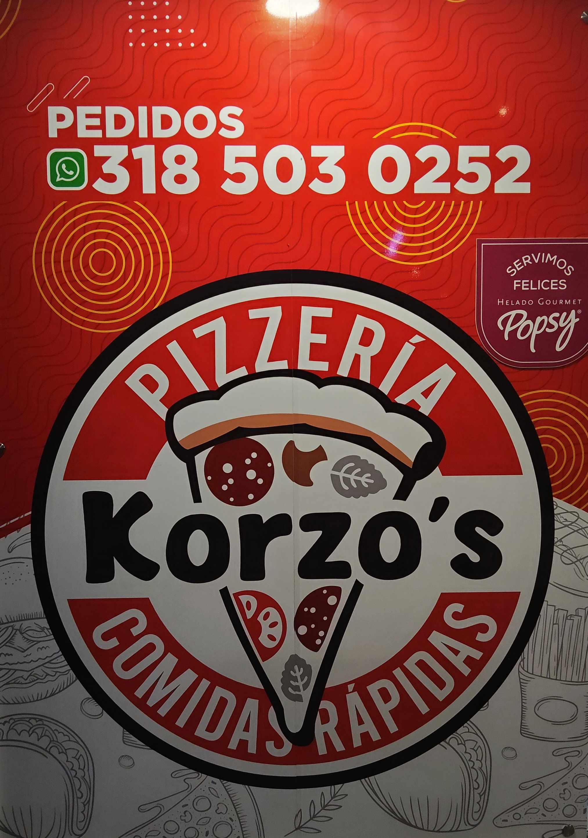 Pizzería y comidas rápidas KORZO'S