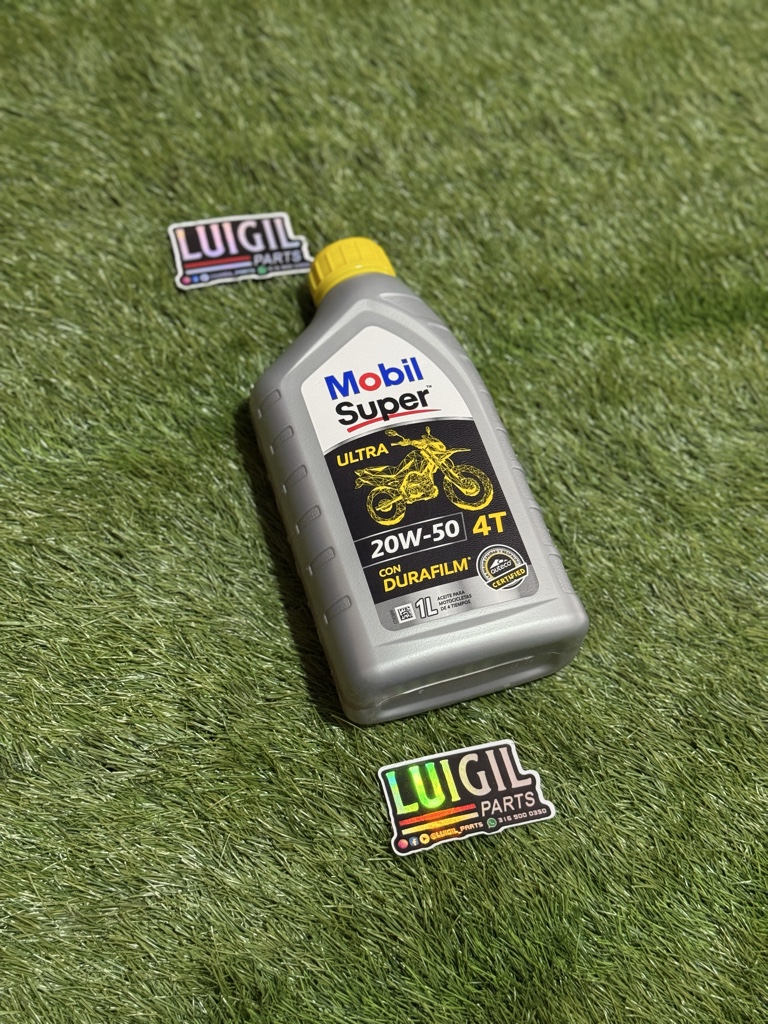 ACEITE MOBIL TAPA AMARILLA 20W50 4T