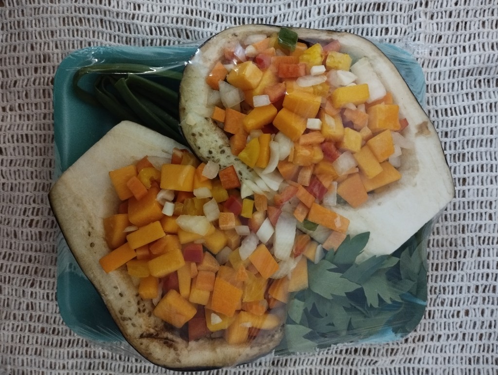 Berenjena rellena