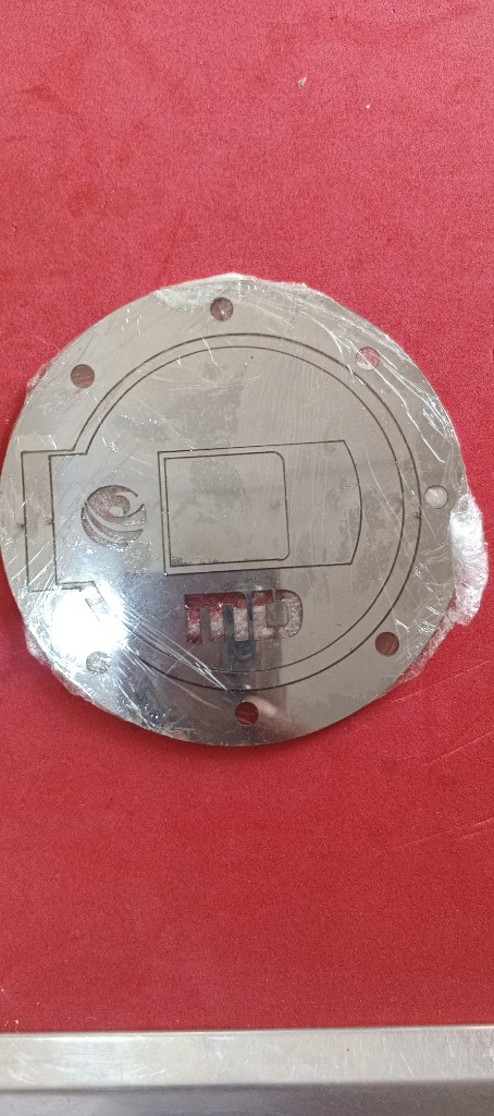 Cromo Tapa de Gasolina
