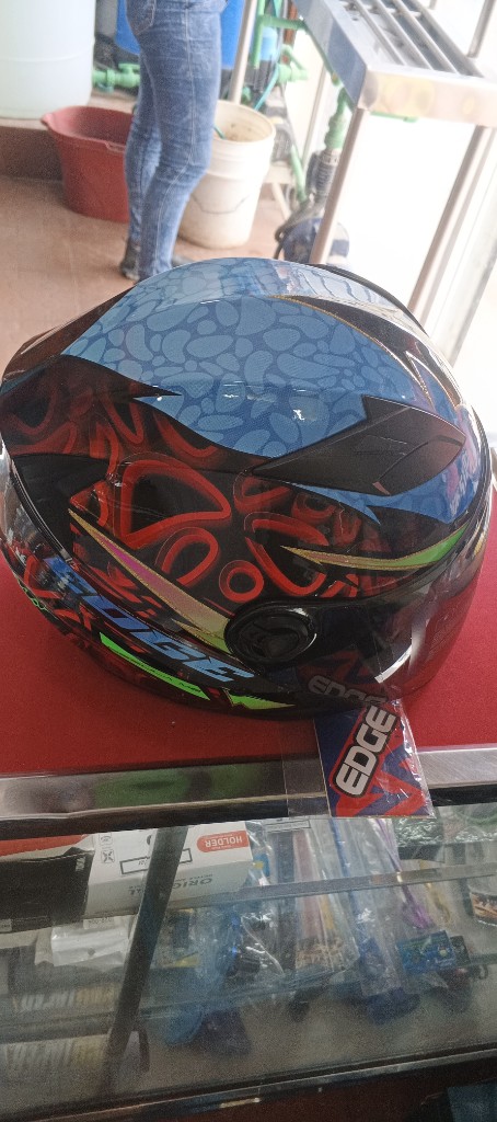 Casco Semi integral Rotulado Talla L