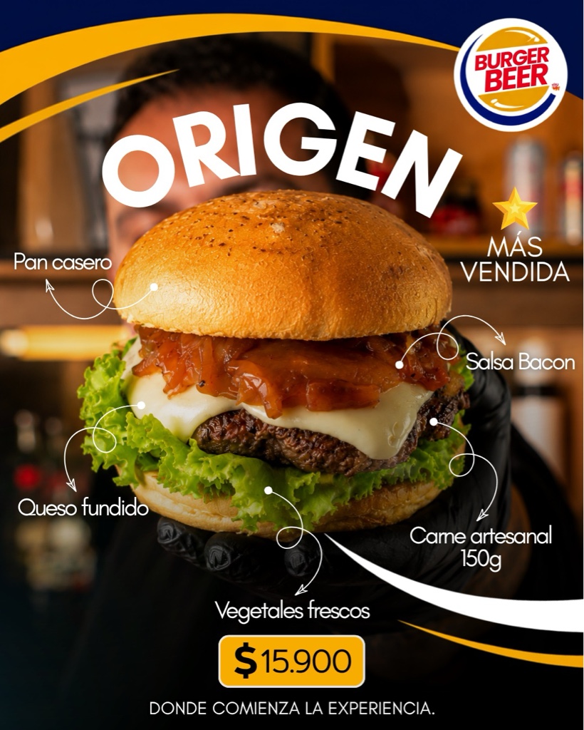 HAMBURGUESA ORIGEN