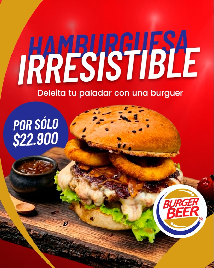 HAMBURGUESA IRRESISTIBLE