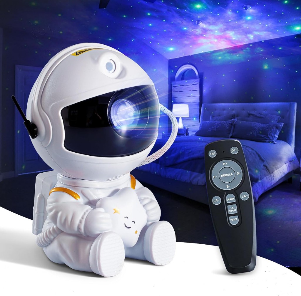Astronauta Proyector Galaxia Mini
