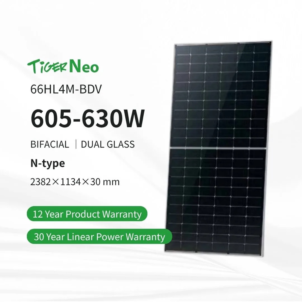 Jinko solar monocristalino 605W