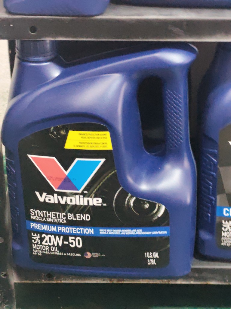 Valvoline 20W-50 sintético