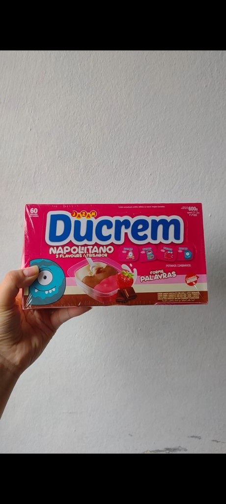DUCREM NAPOLITANO 3 SABORES X60UNID