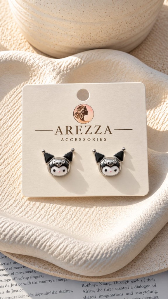 Aretes de kuromi