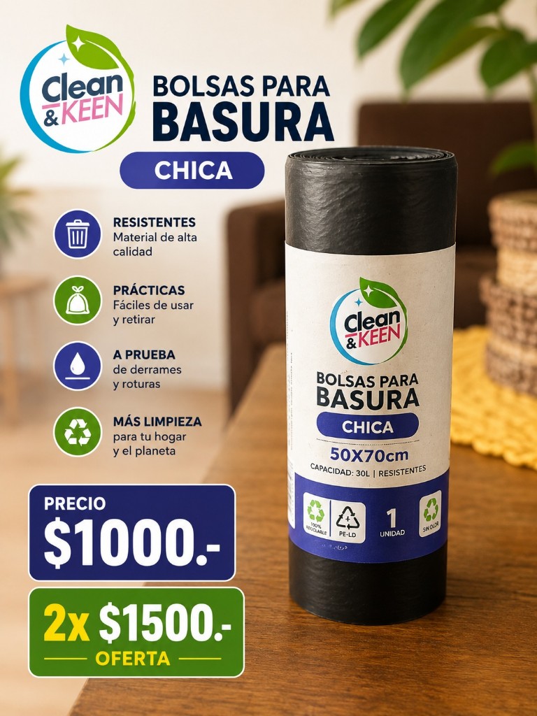 Bolsa de Basura 50x70 10u