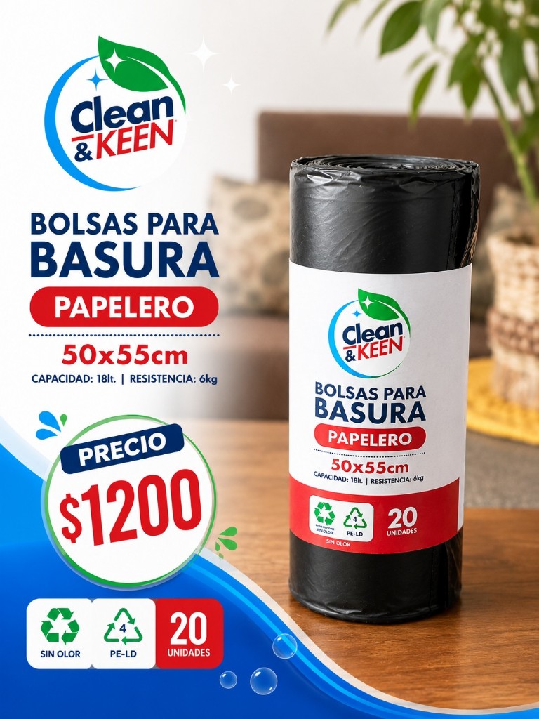 Bolsa de Basura 50x55 20u