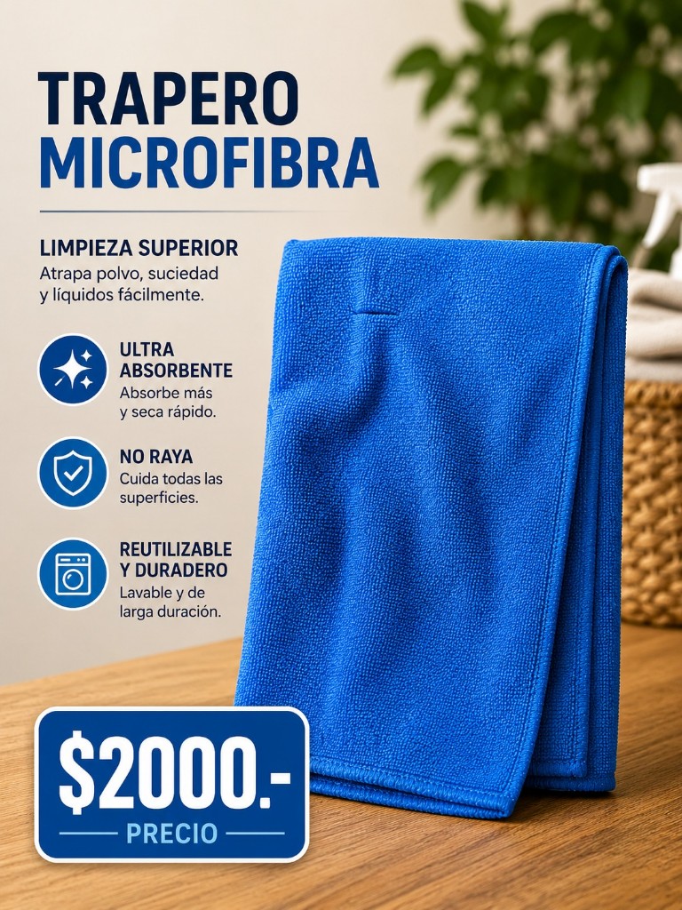 Trapero Microfibra