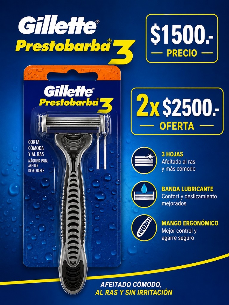 Maquina de Afeitar Gillette
