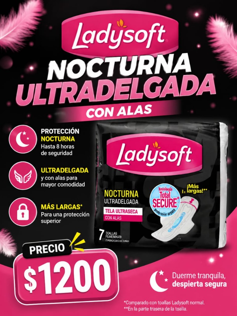 Toallas Femeninas Ladysoft