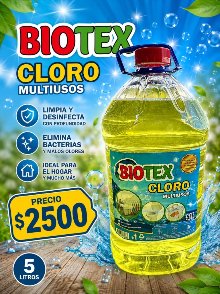Cloro 5lts