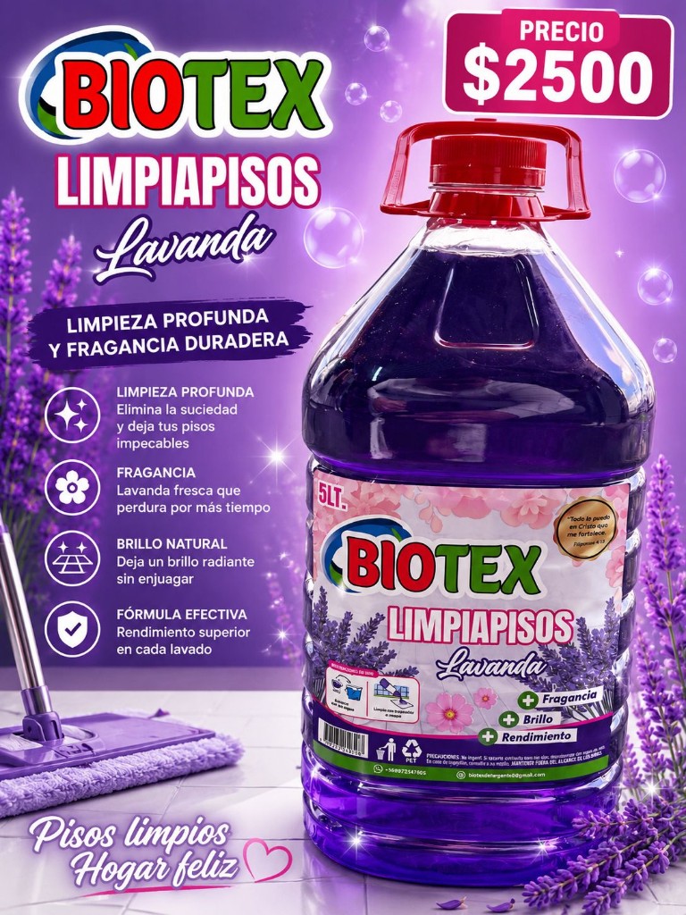 Limpia Piso Lavanda 5lts