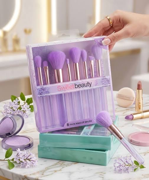 Sweet Beauty brochas moradas