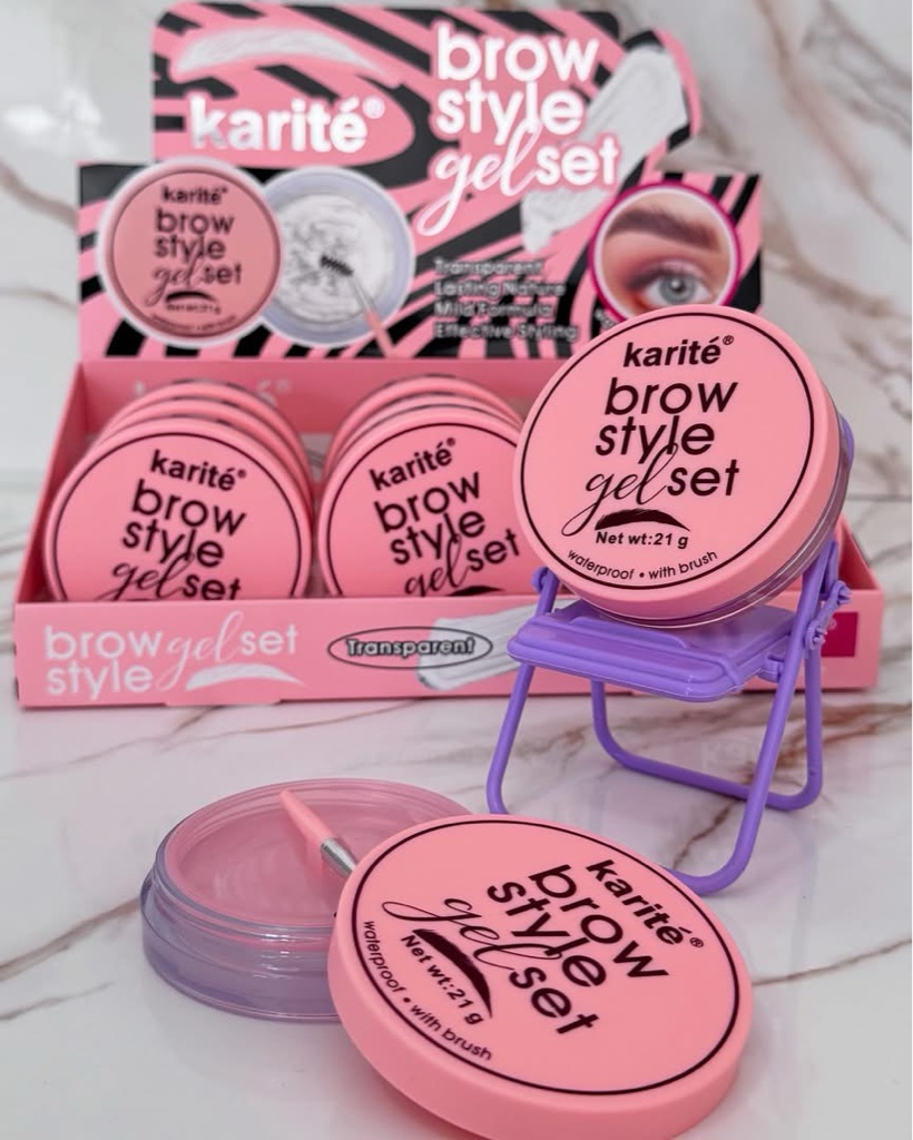 Karité  Gel de cejas Set