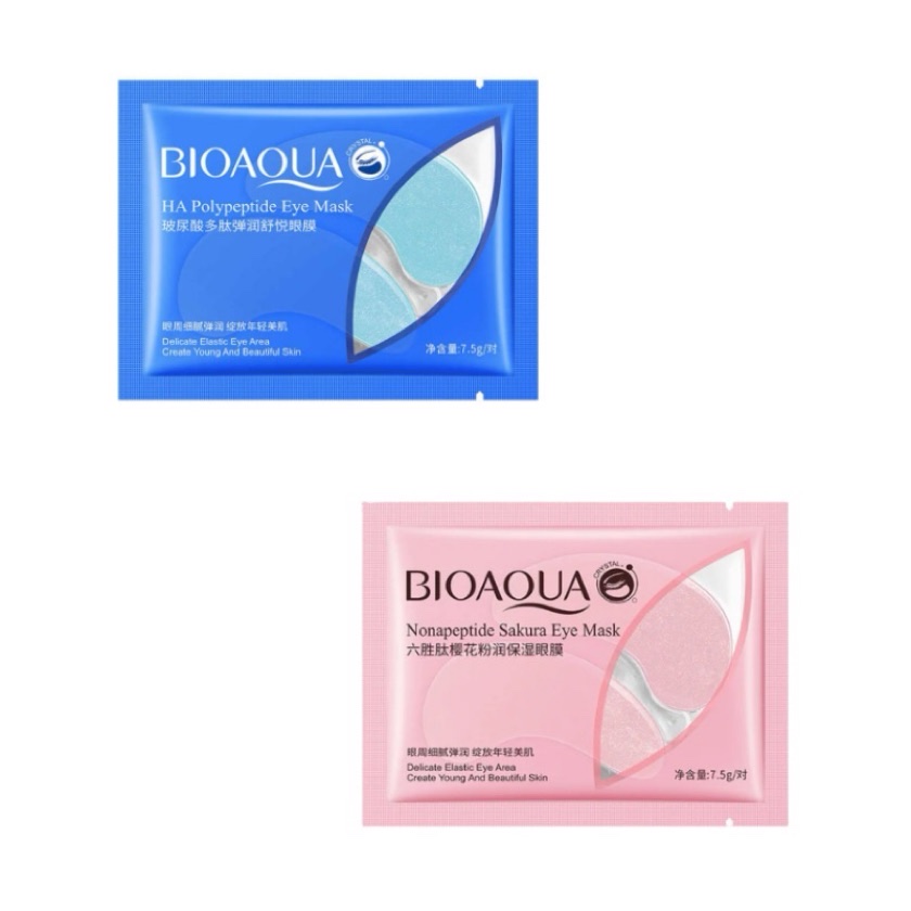 BIOAQUA parches ojos azul