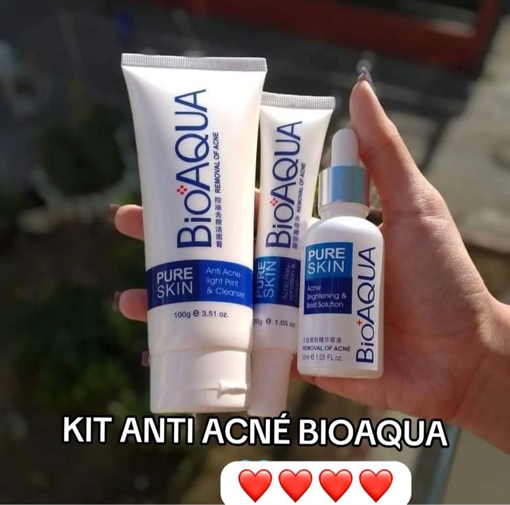 BioAqua kit antiacne x3