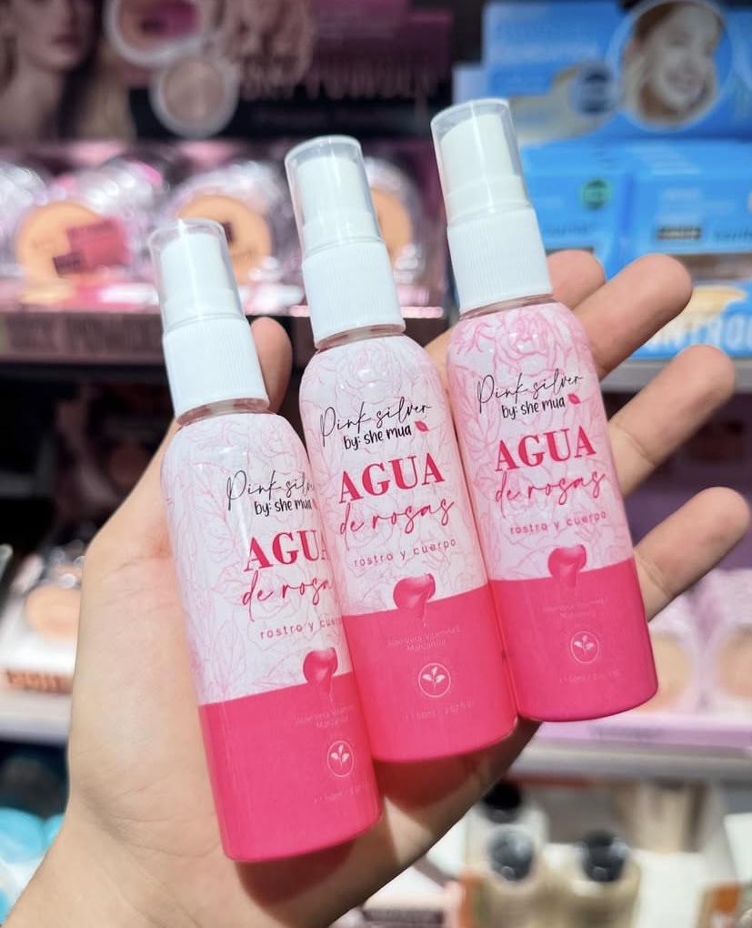Pink Silver Agua de Rosas