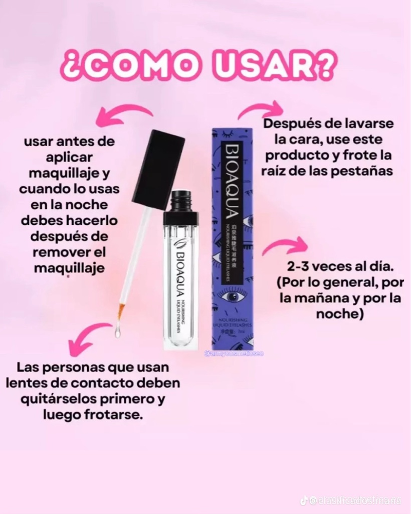 BIOAQUA serum pestañas